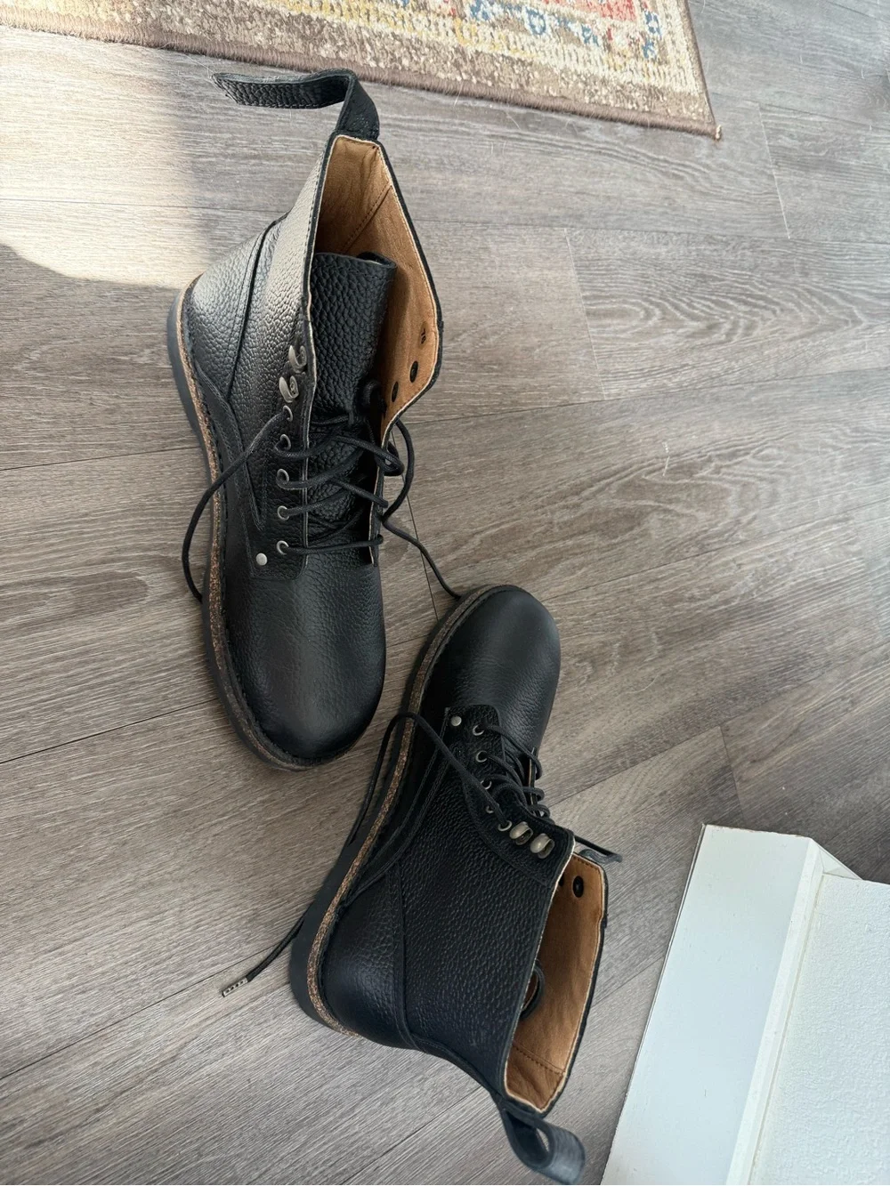 Birkenstock Black Bryson Men’s Lace-Up Boots Size EU44